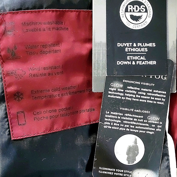 New London Fog Womens Down Feather Long Winter Jacket Medium - Picture 13 of 14